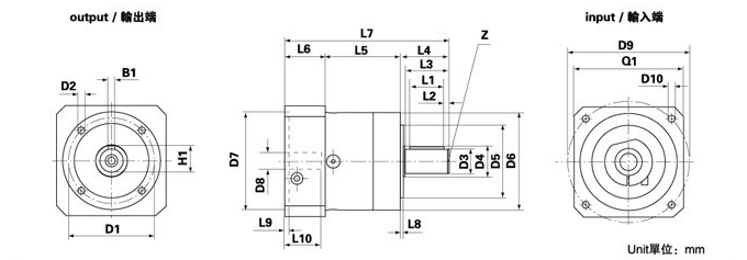 PL系列精密行星減速機(jī)