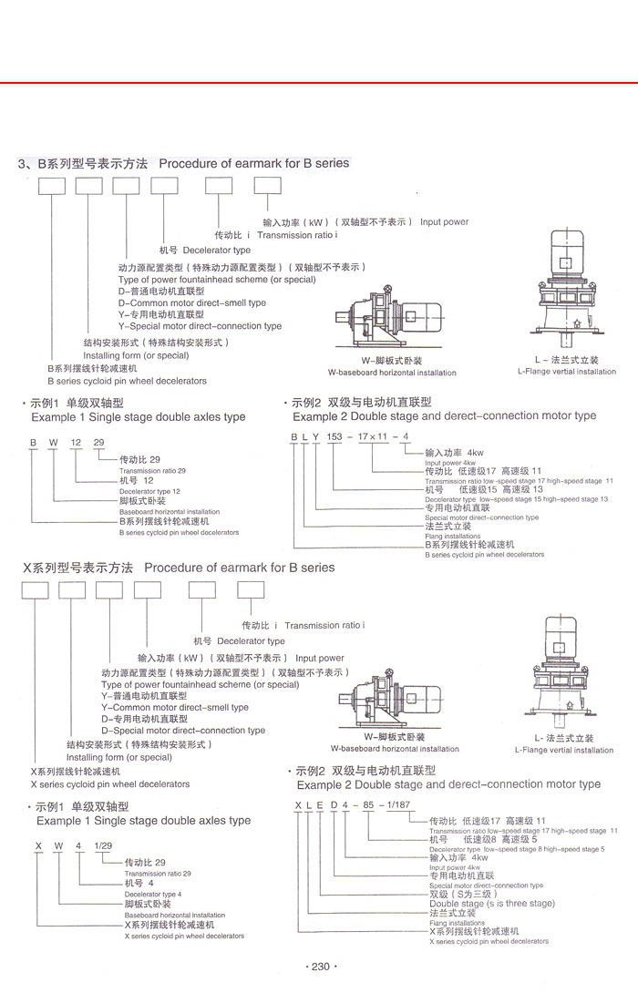 擺線針輪減速機 擺線針輪減速機